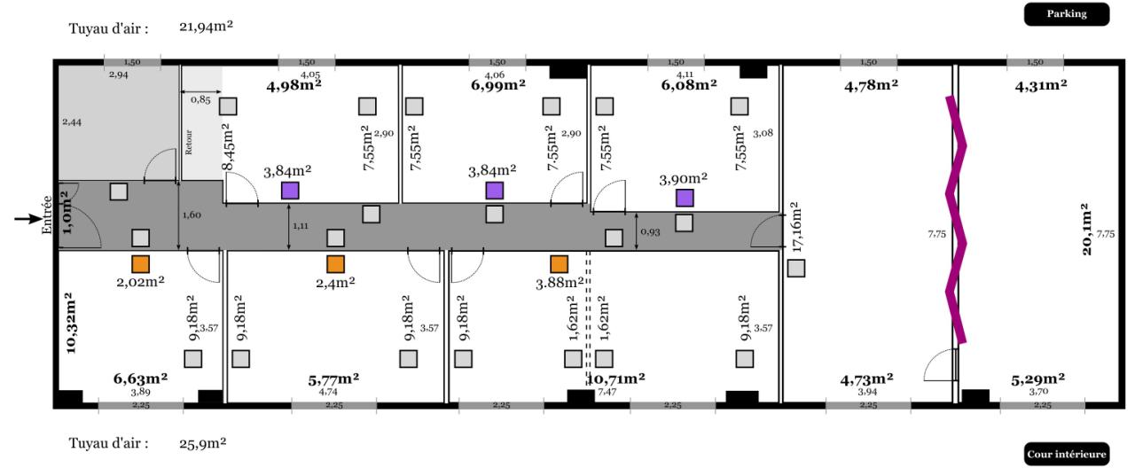 Bureau Lyon 326m² Location bureau Lyon Rhône OLBUR2309712 11